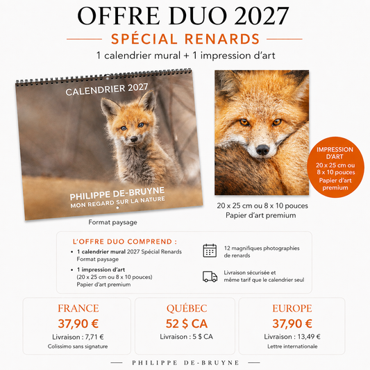 Offre Duo – Calendrier 2027 + Impression d’art