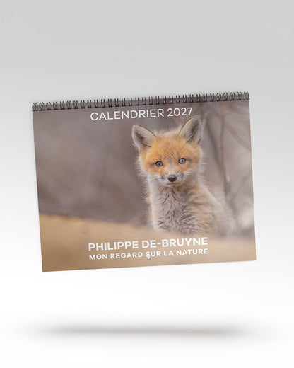 Calendrier 2027 – Au fil des saisons avec les renards